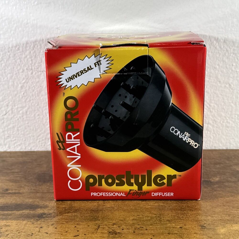CONAIR PRO Prostyler Professional Finger Diffuser - Universal Fit - Vintage NEW